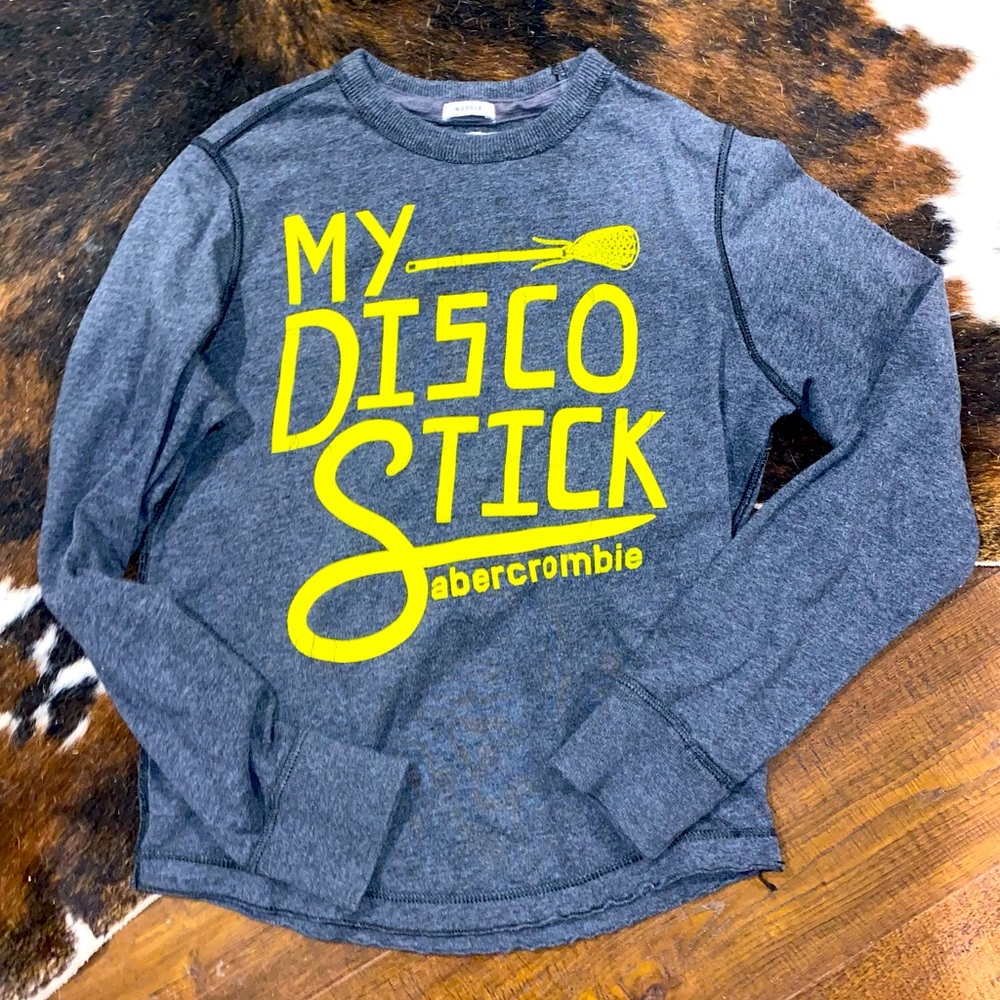 Abercrombie Disco Stick Lacrosse Muscle Shirt